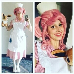 1940s Nurse Joy cosplay